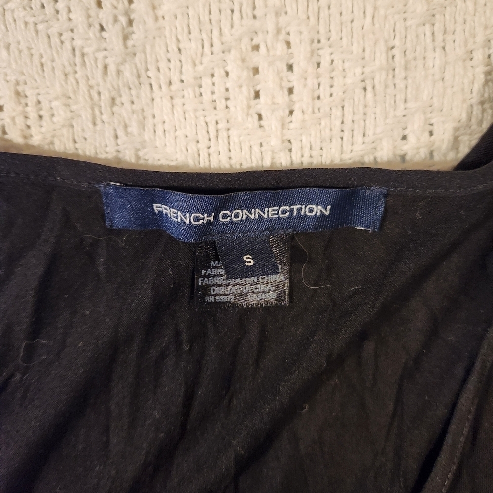Women's French Connection Black Tank Size Small - Picture 4 of 7